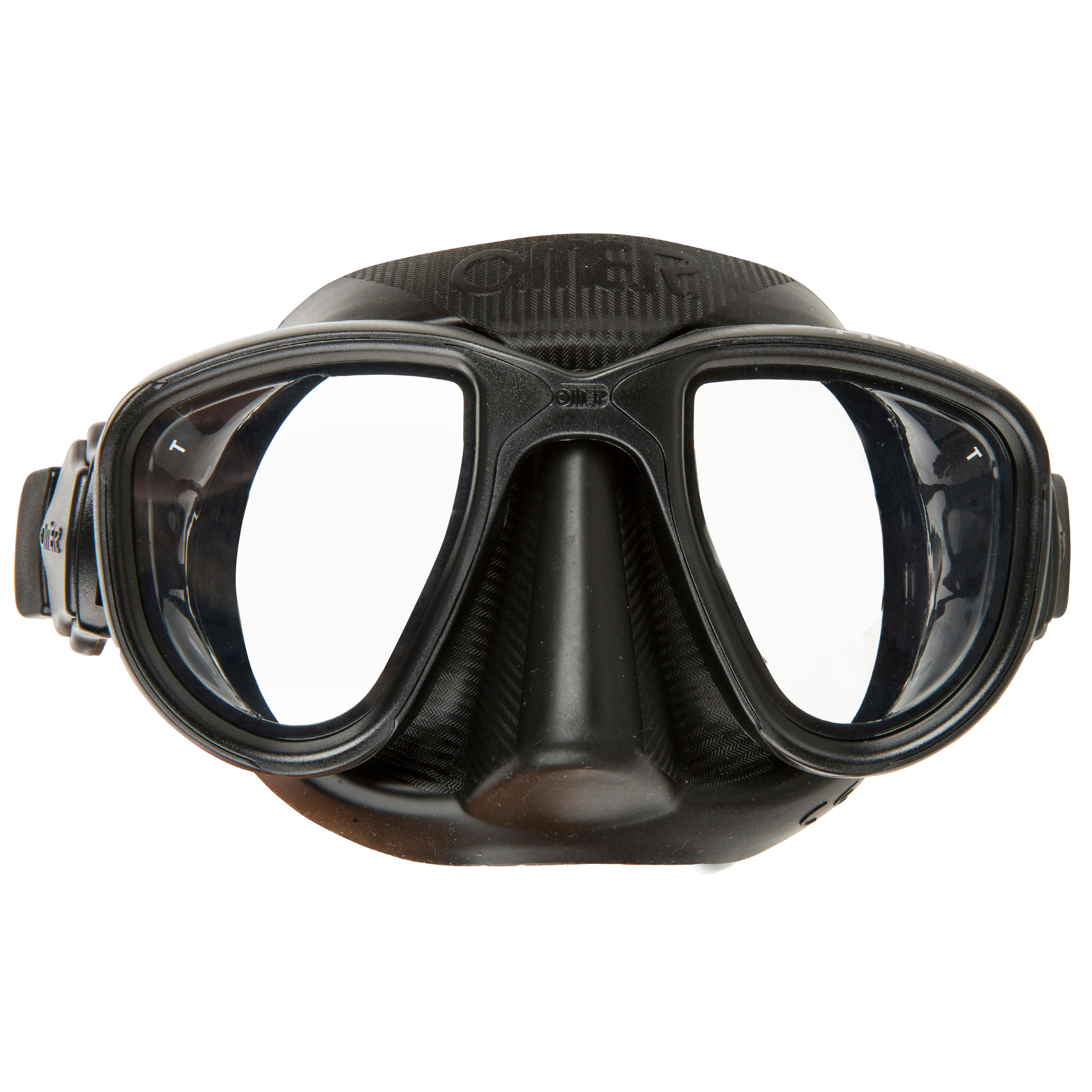 Freediving Spearfishing Mask Alien - Black 2/7