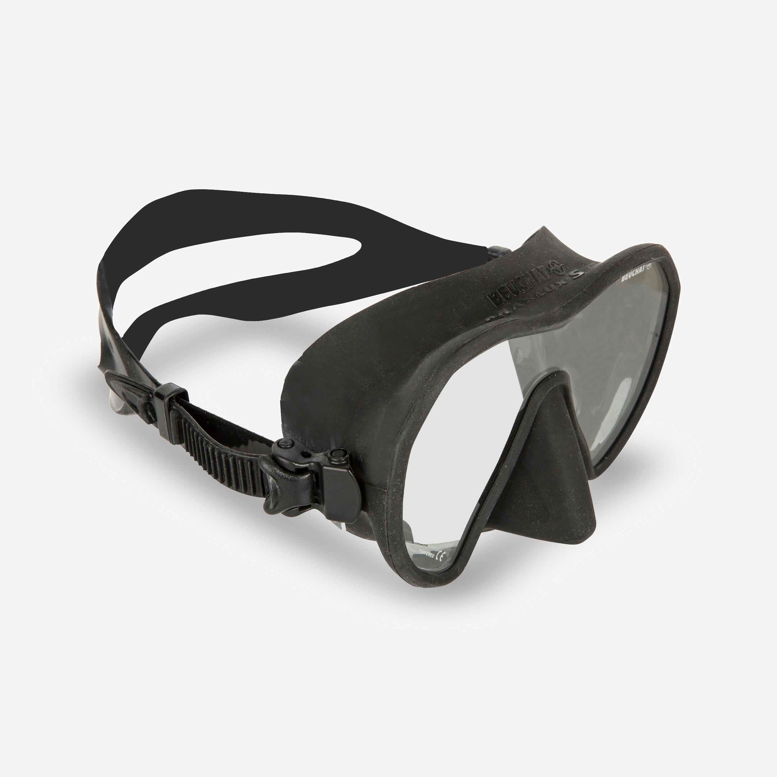 Freediving Spearfishing Mask Maxlux S - Black 1/7