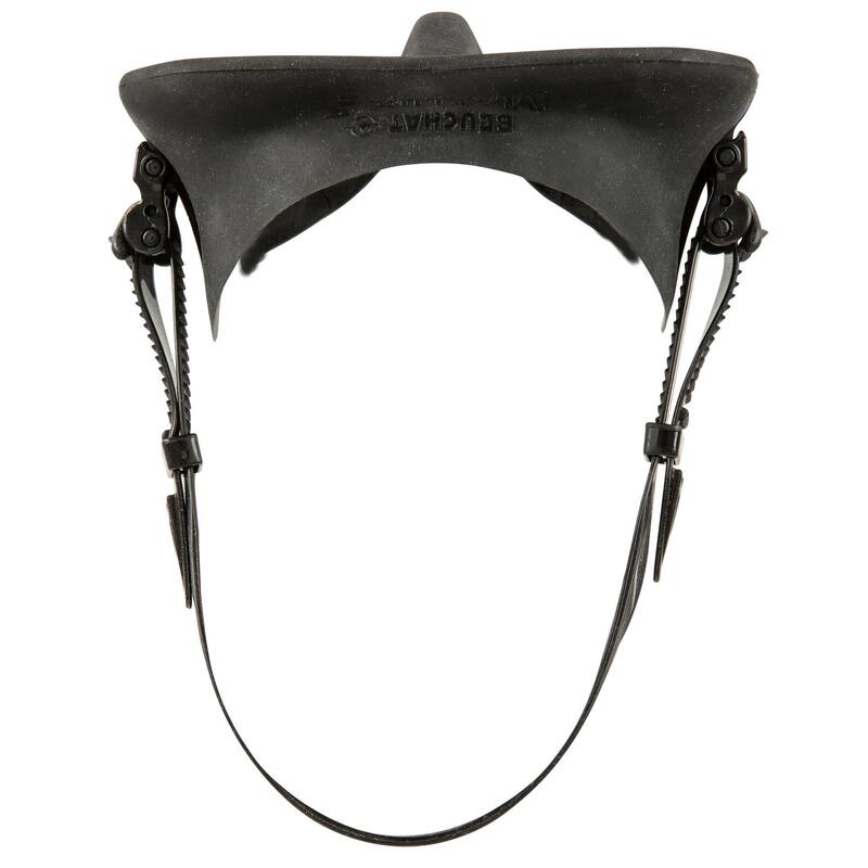 Duikbril voor harpoenvissers die vrijduiken Maxlux S zwart