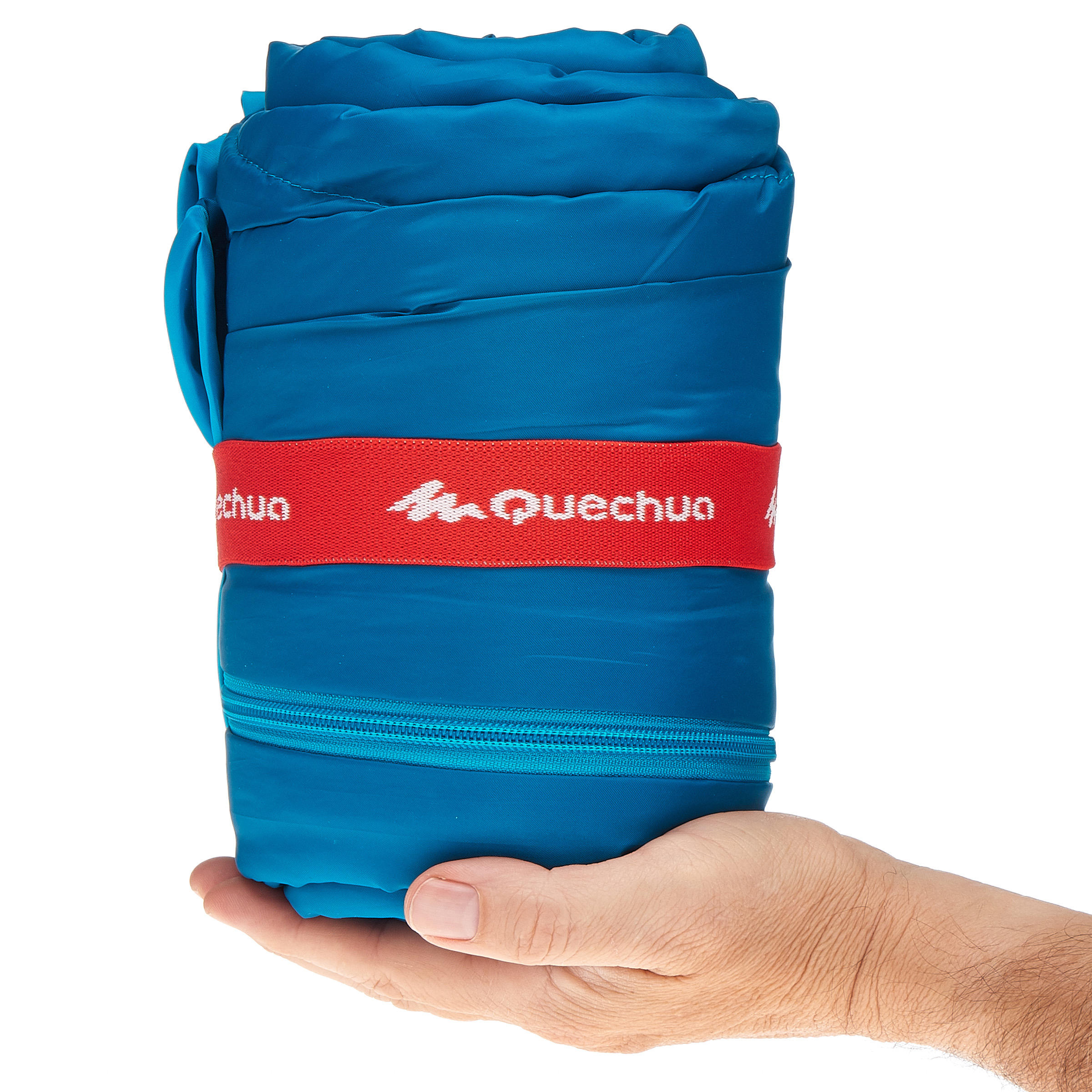 Sleeping bag para campamento ARPENAZ 25° Azul 7/9