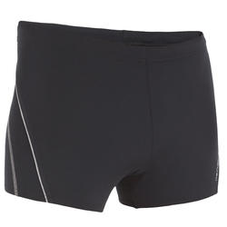 MAILLOT DE BAIN HOMME BOXER 500 FIT NOIR