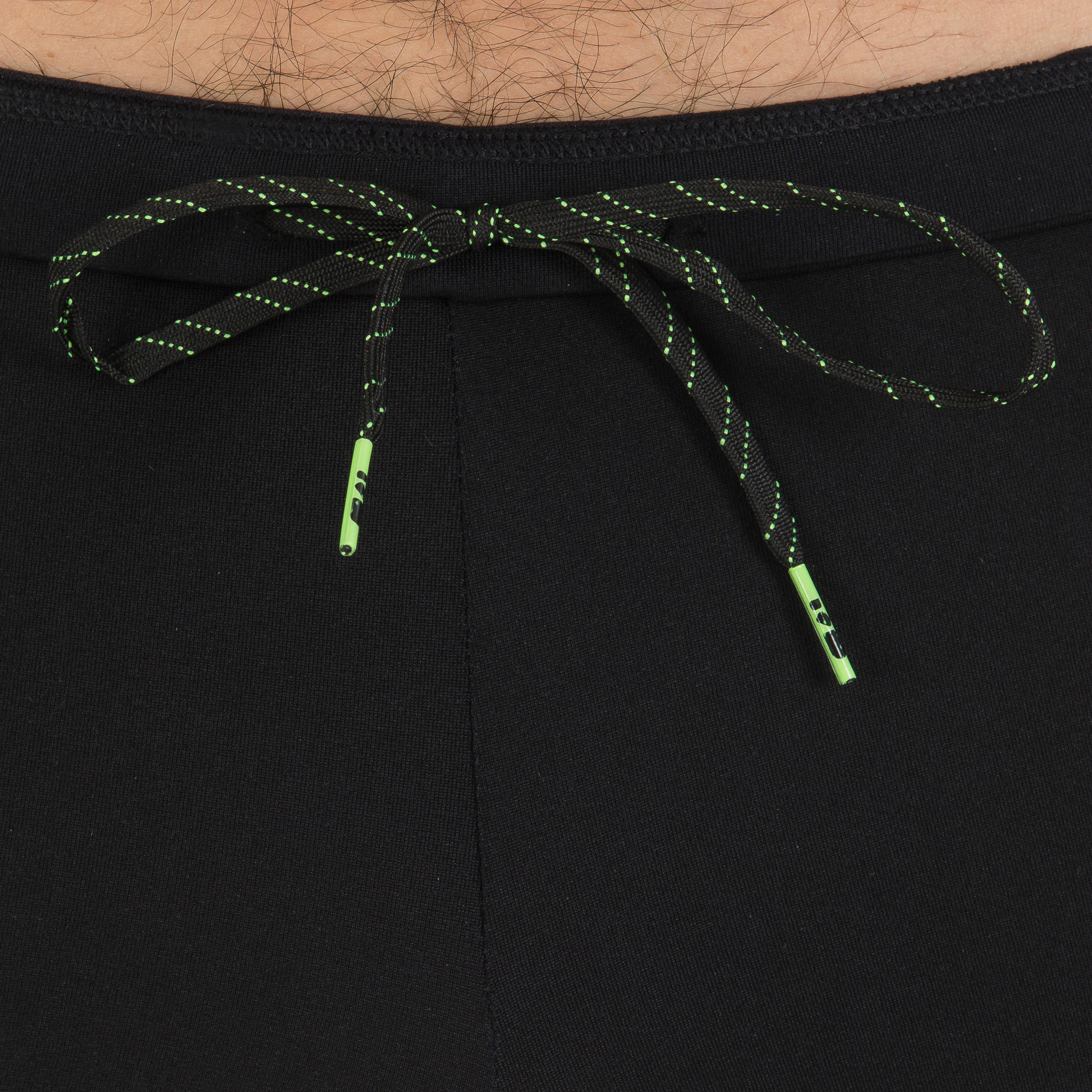MEN'S SWIMMING BOXERS FIT - BLACK / YELLOW 5/5