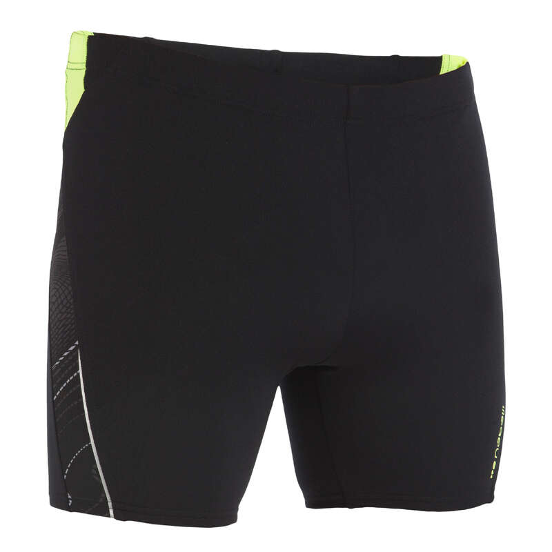 MEN'S SWIMSUITS Swimwear and Beachwear - MENLONGBOXERSHORTSBLACKYELLOW NABAIJI - Swimwear and Beachwear