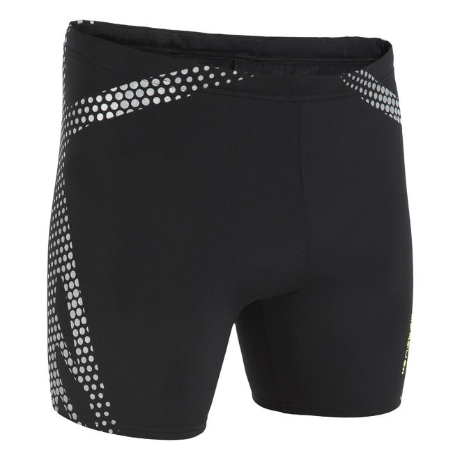 Men's swimming jammer black red