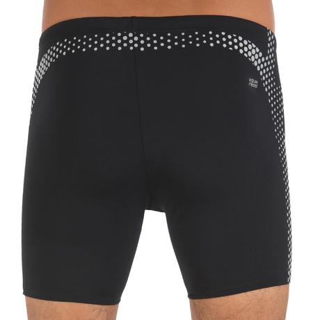 MAILLOT DE BAIN HOMME BOXER LONG B-READY TRBEL NOIR ARGENT ...