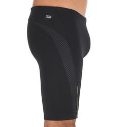 JAMMER DE NATATION HOMME - FIT - NOIR DOT