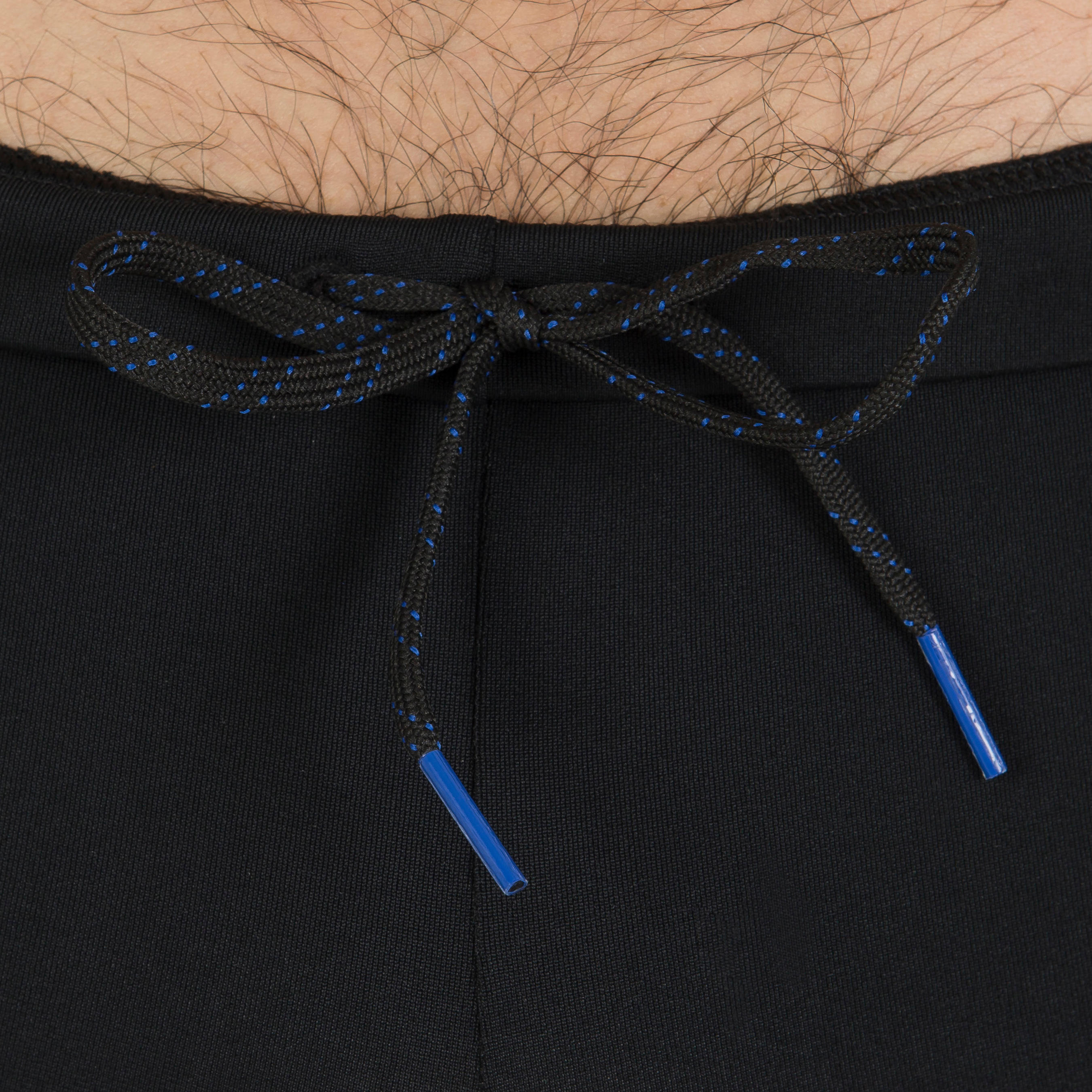 B-FIRST DOTJAMMER MEN'S SWIM SHORTS - BLACK BLUE