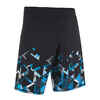 MEN'S SWIMSHORT 190 LONG STRIL BLUE