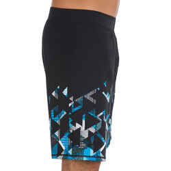MEN'S SWIMSHORT 190 LONG STRIL BLUE