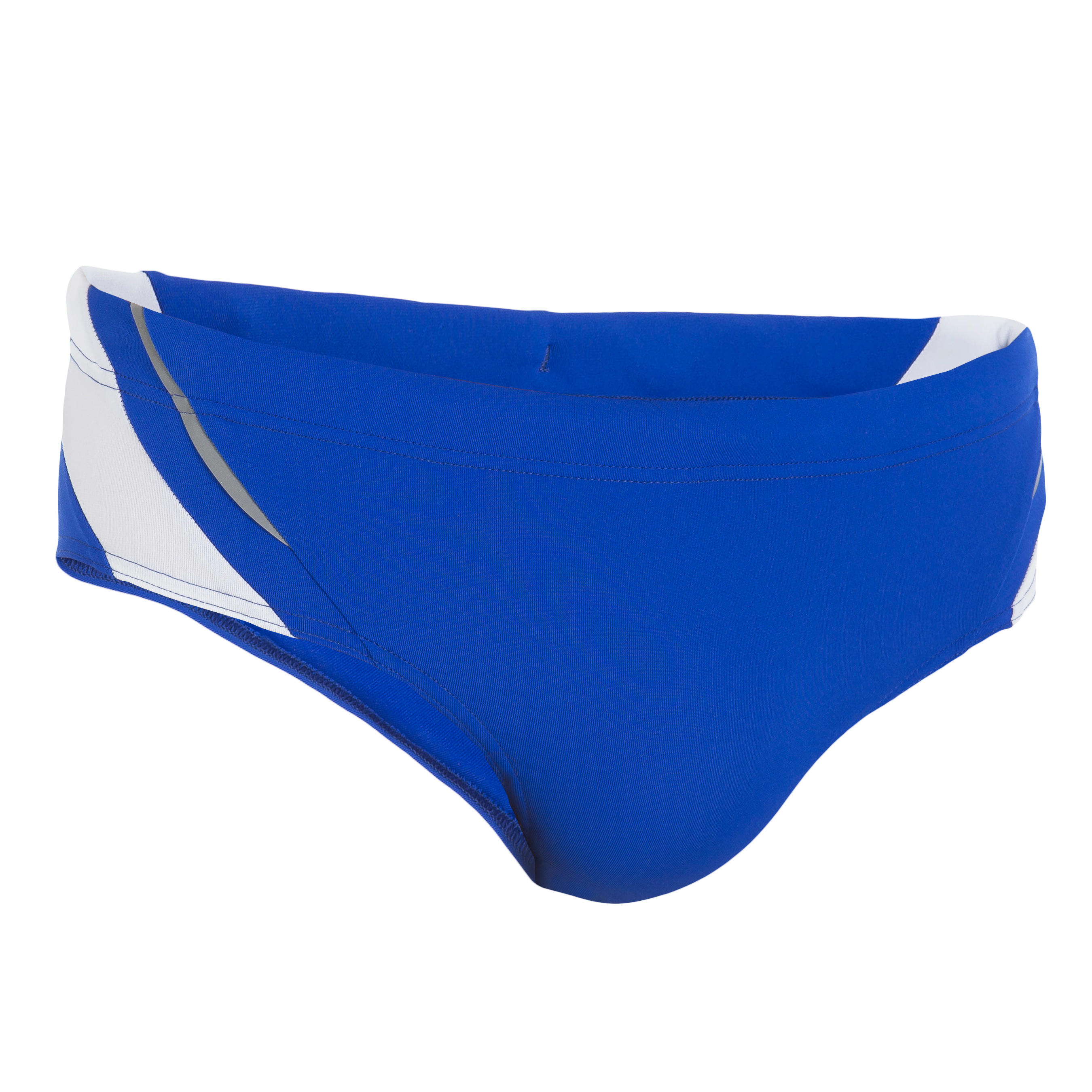 900 YOKE MEN'S SWIM TRUNKS - BLUE/WHITE 8/8