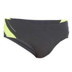 MAILLOT DE BAIN HOMME SLIP B-SPORTY YOKE GRIS ITALIE