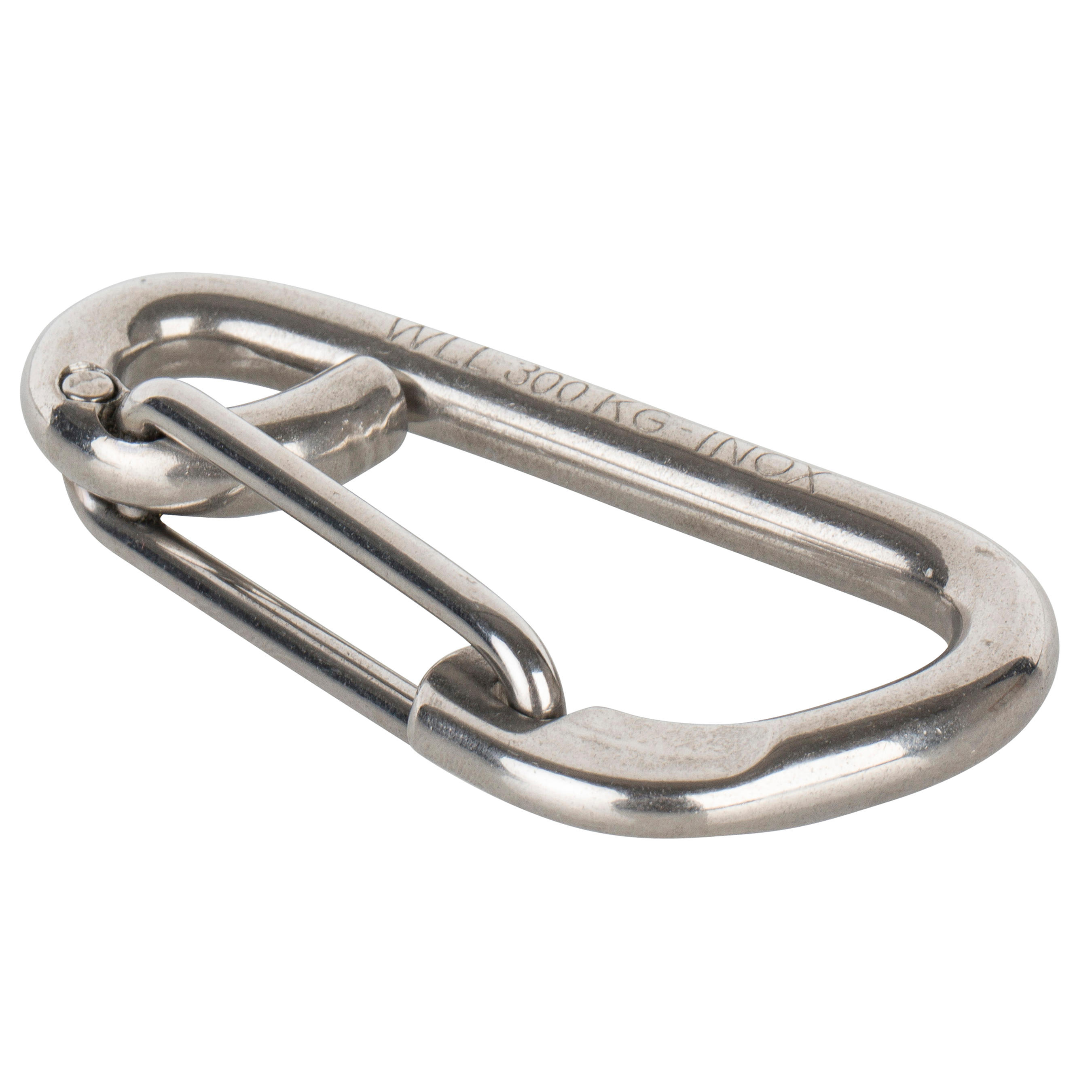 Sailing Stainless Steel Asymmetric Carbine Hook 8 mm 1/4
