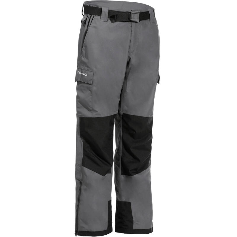 Pantalon de pêche imperméable 500 gris