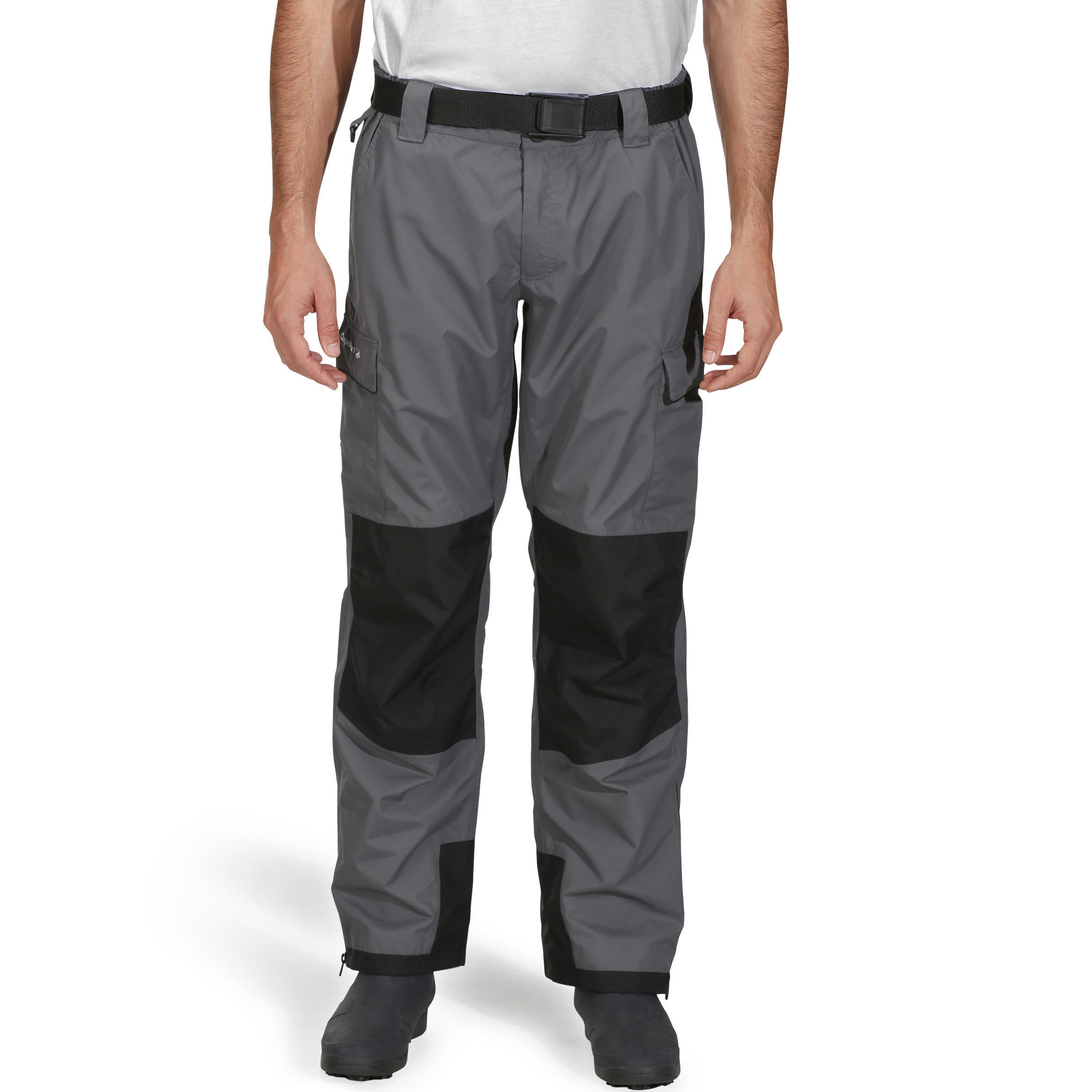 Fishing waterproof trousers 500 grey 2/15