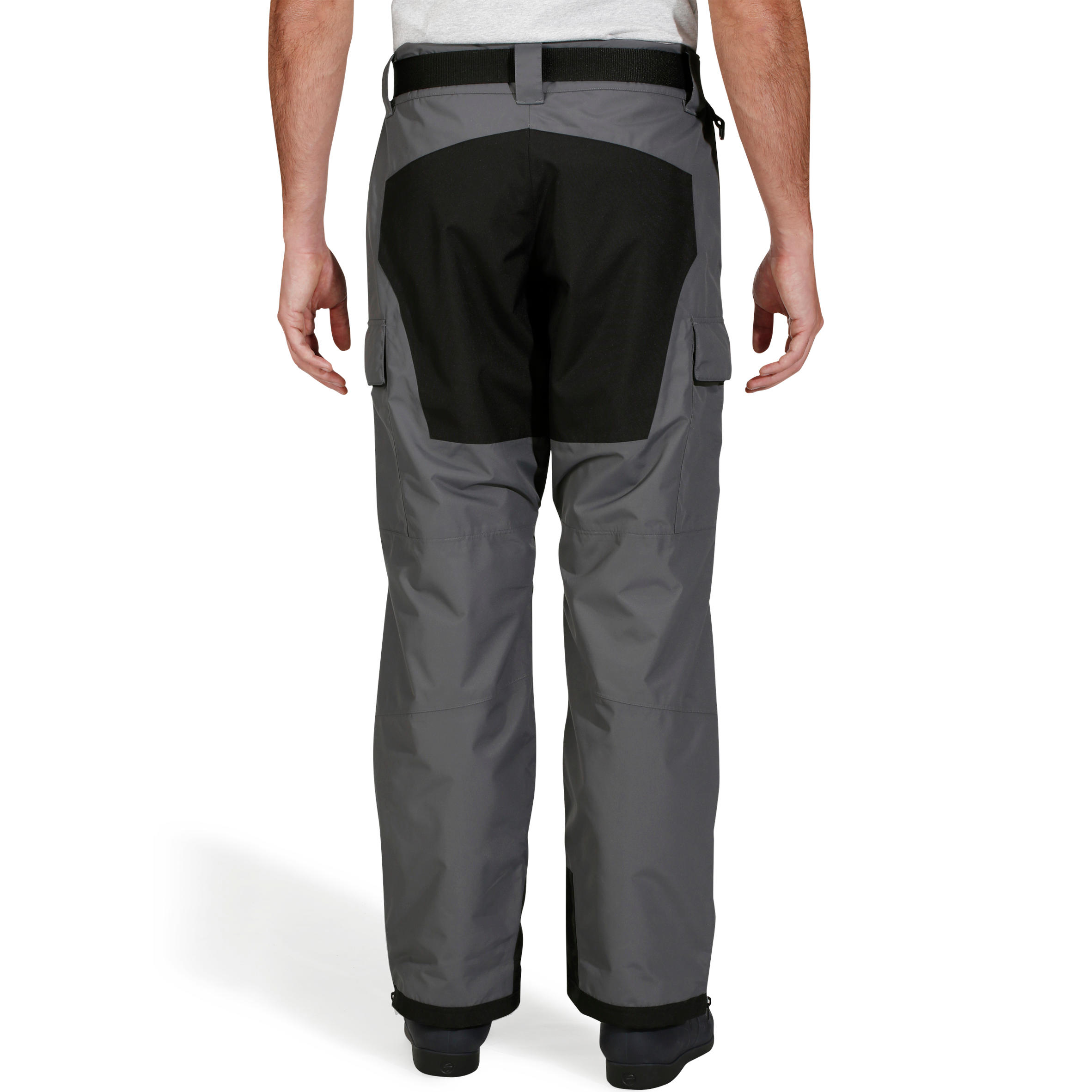 Fishing waterproof trousers 500 grey 4/15