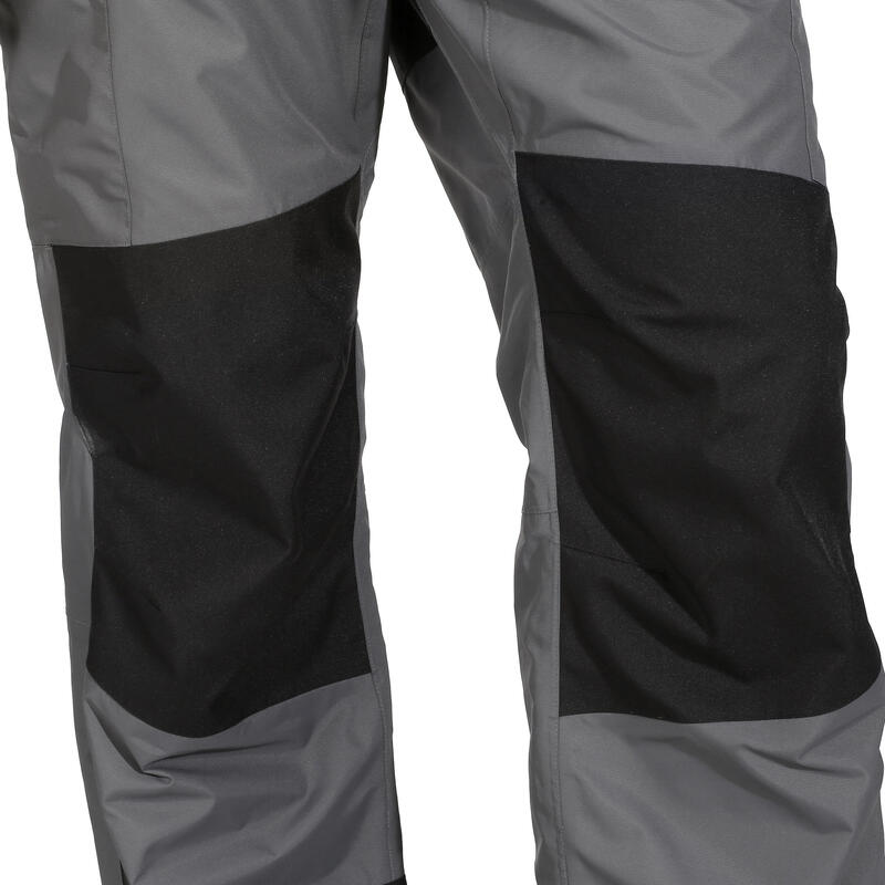 Fishing waterproof trousers 500 grey CAPERLAN Decathlon