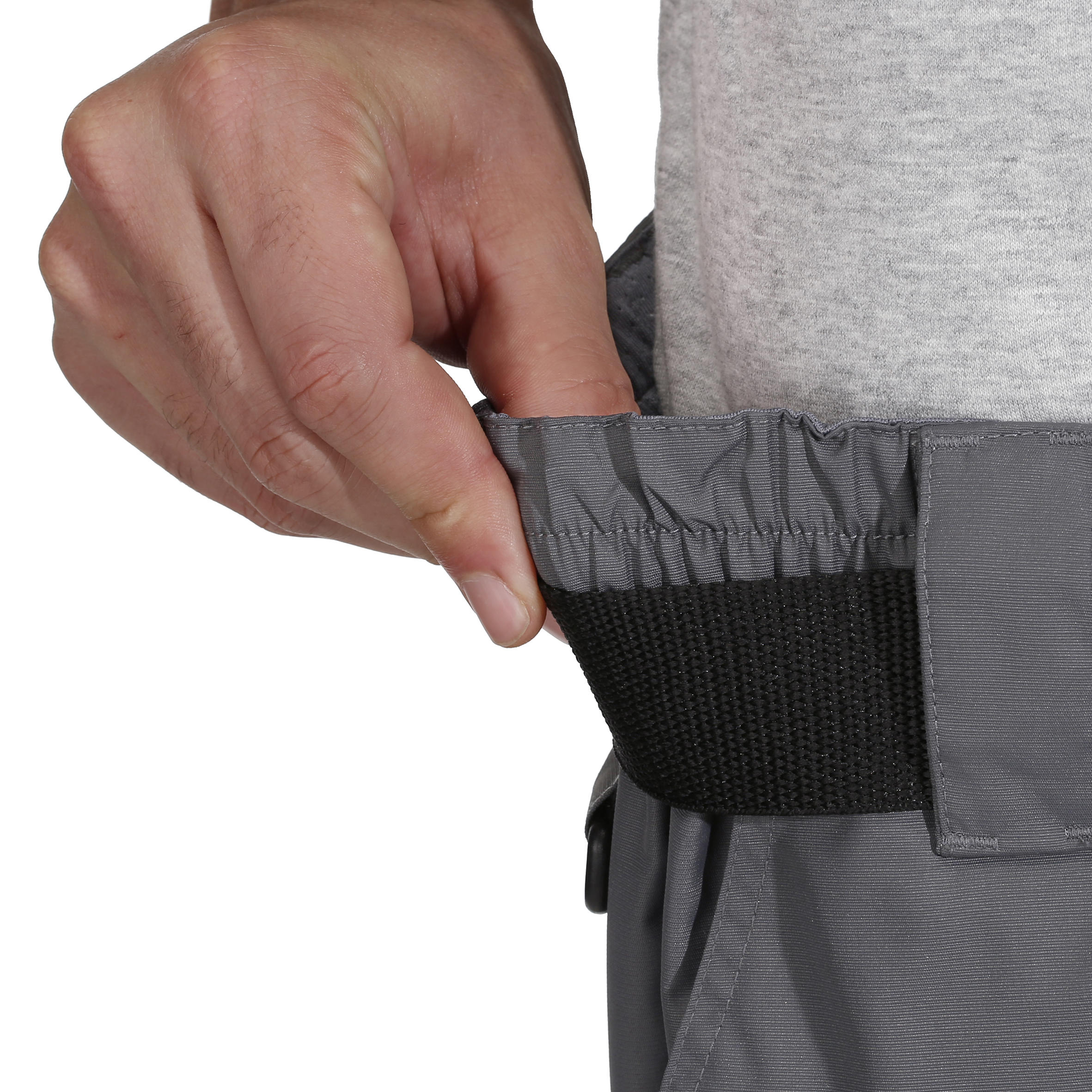 Fishing waterproof trousers 500 grey 12/15