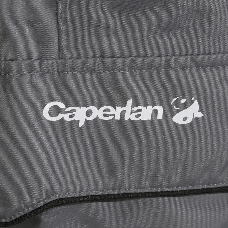 Fishing waterproof trousers 500 grey CAPERLAN Decathlon