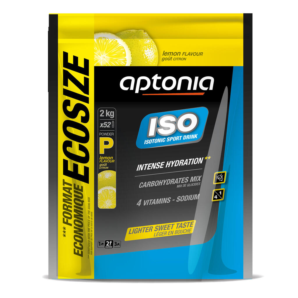 Iso isotonic drink powder 2kg - lemon