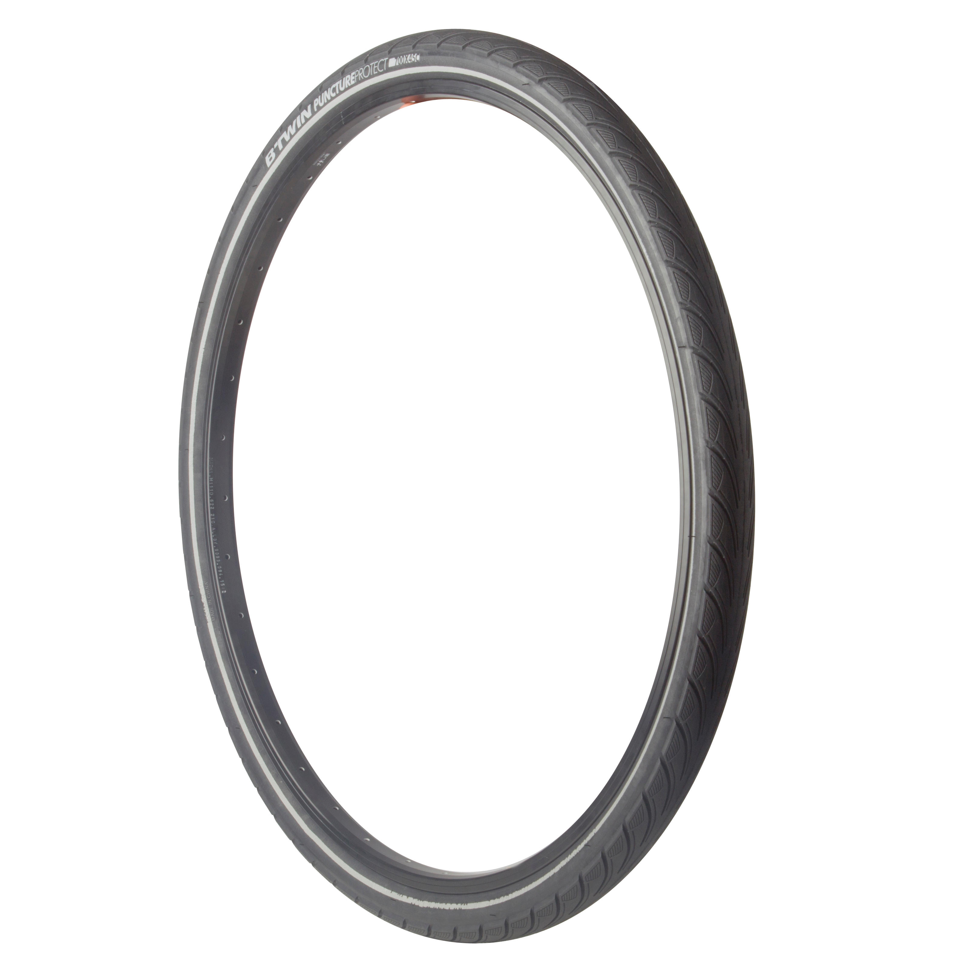 BTWIN Fahrradreifen Drahtreifen City 5 Protect 26×1.75 (44-559) schwarz | 03608409918390 BTWIN Fahrradreifen Drahtreifen City 5 Protect 26×1.75 (44-559) schwarz | 03608409918390