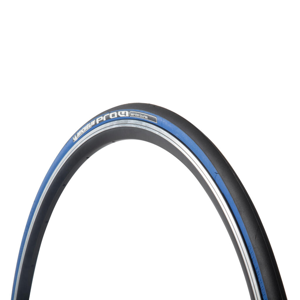 PRO4 700x23 Flex Bead Road Bike Tyre / ETRTO 23-622 - Blue