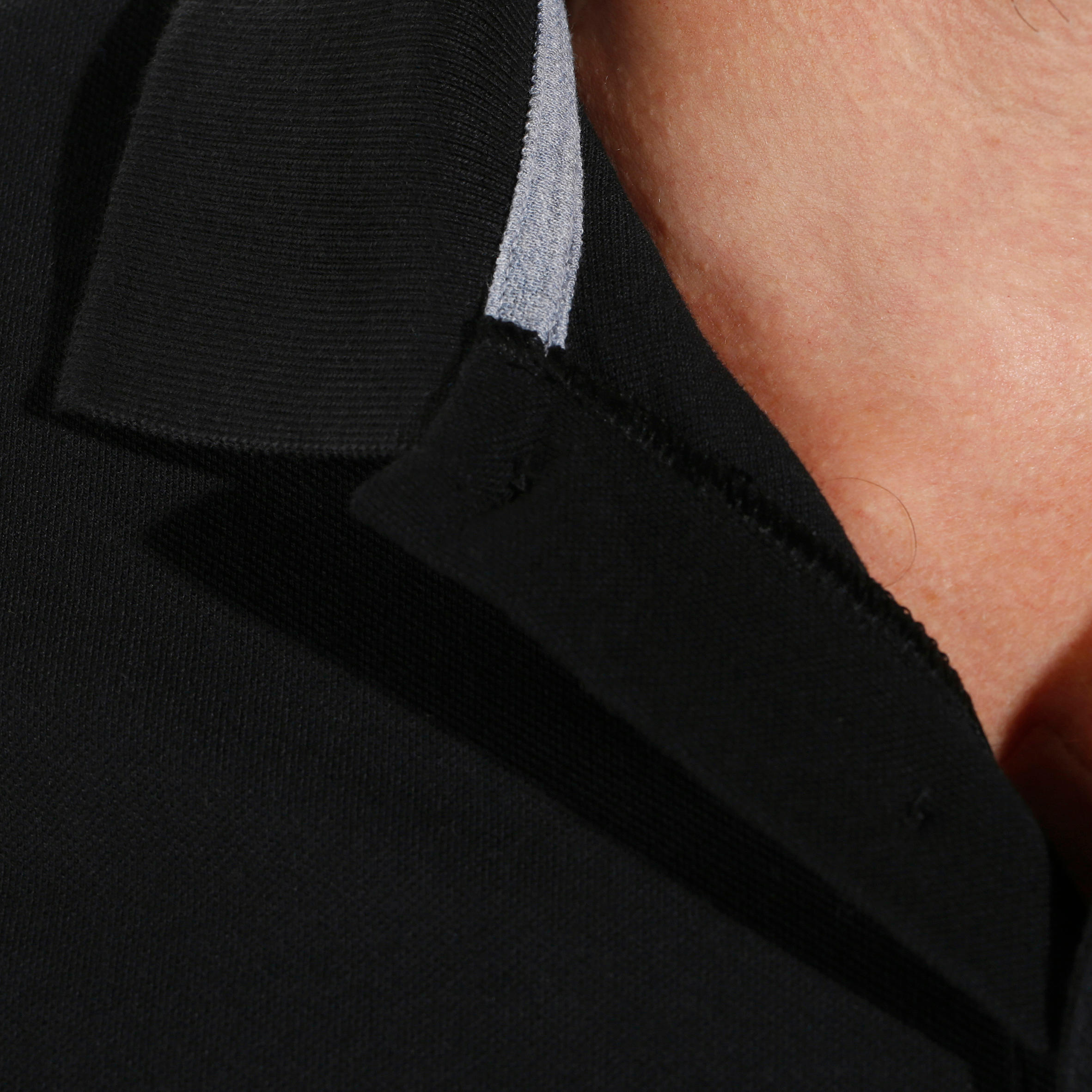 Polo de golf manches courtes homme MW500 noir 34/63
