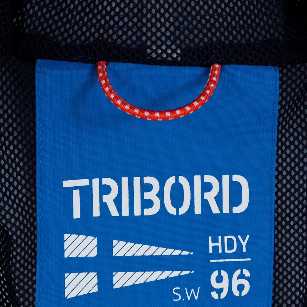 Segeljacke wasserdicht 100 Kinder blau