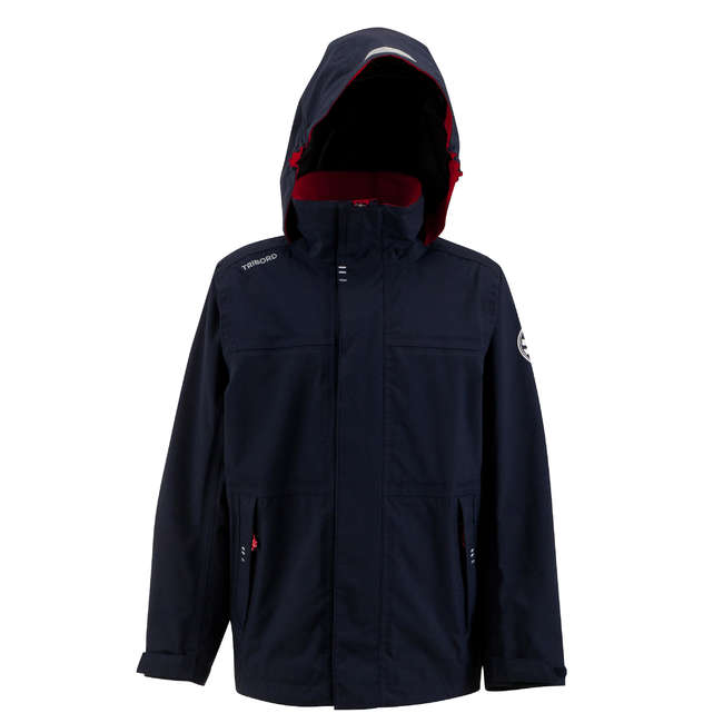 TRIBORD 100 Children's Sailing Jacket - Dark Blue | Decathlon