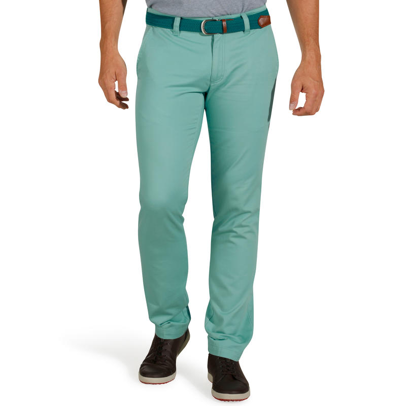 Smart'ee Men's Golf Trousers - Grey Green Smart'ee Men's Golf Trousers - Grey Green