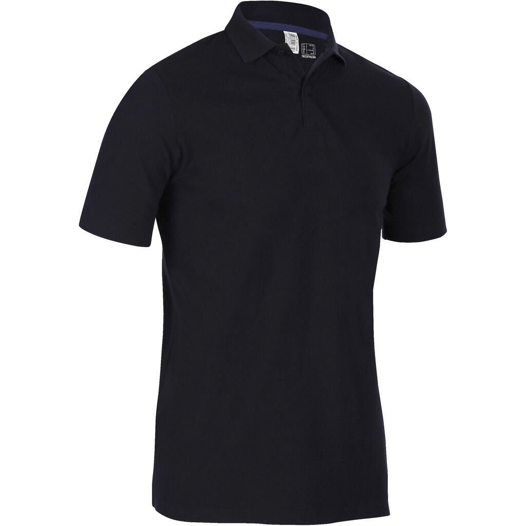 Polo de golf manches courtes homme MW500 blanc