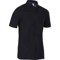 Men's golf short-sleeved polo shirt MW500 navy blue