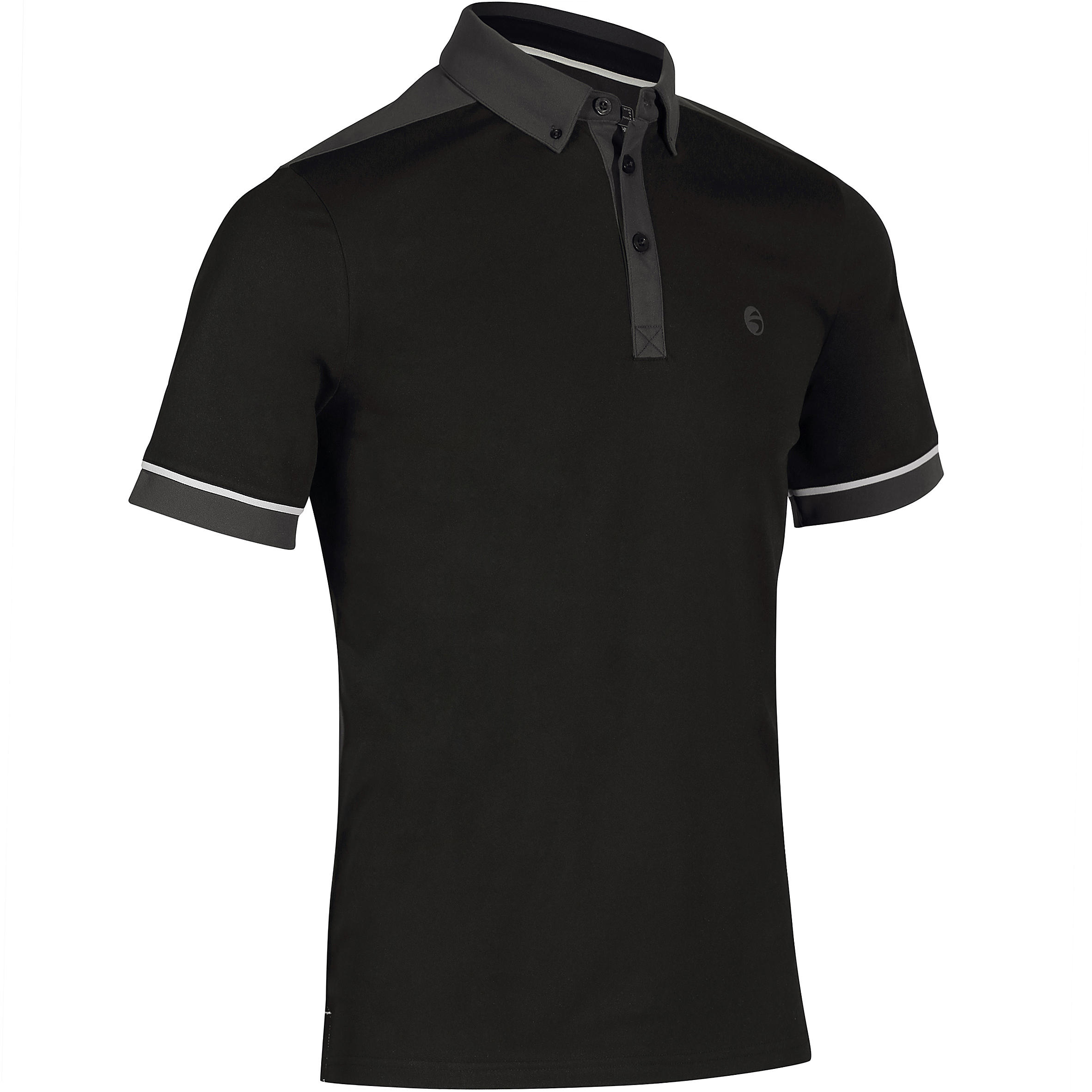Men's Golf Polo 900 - Black / Dark Grey 1/1