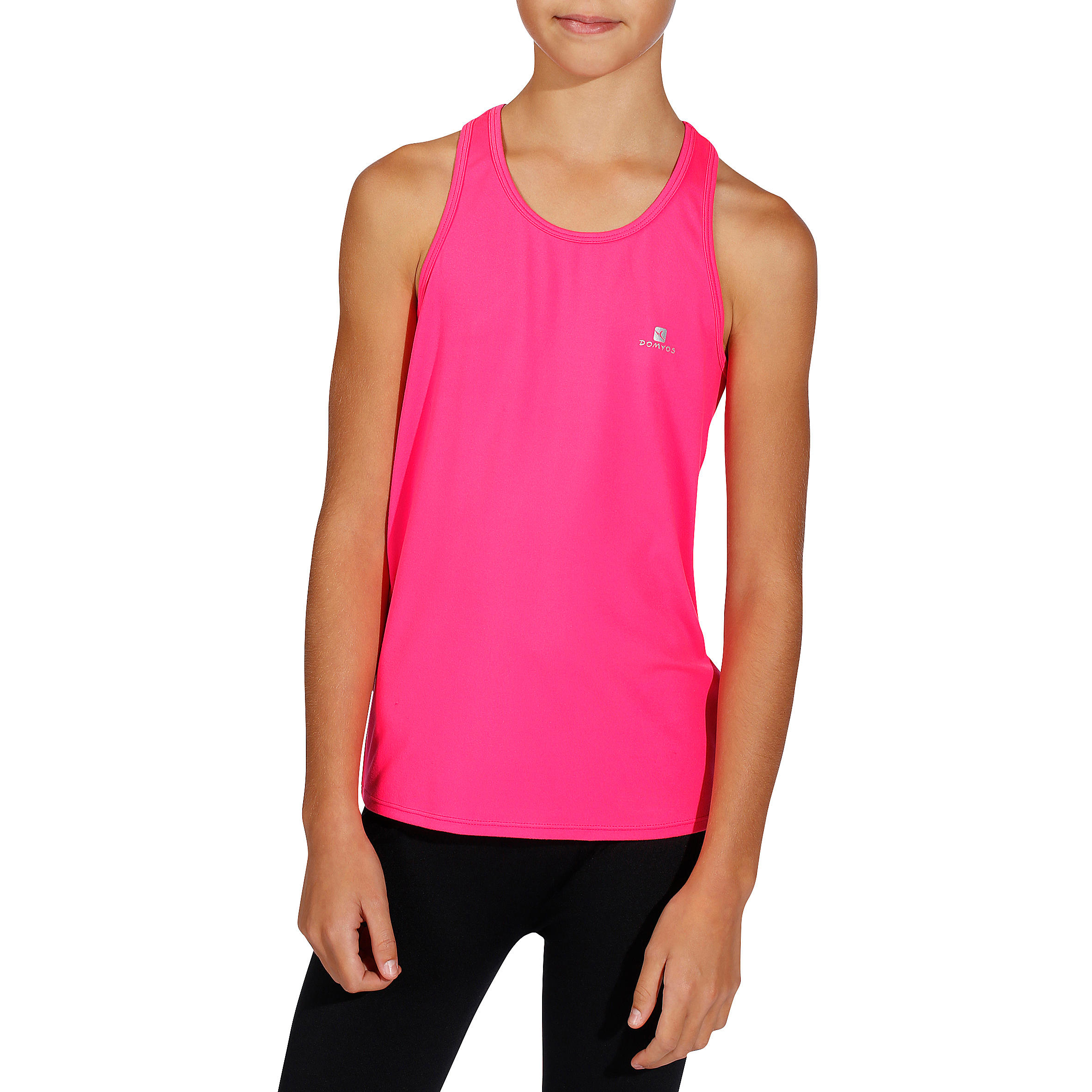 Energy Gym Girls' Tank Top - Pink 2/16