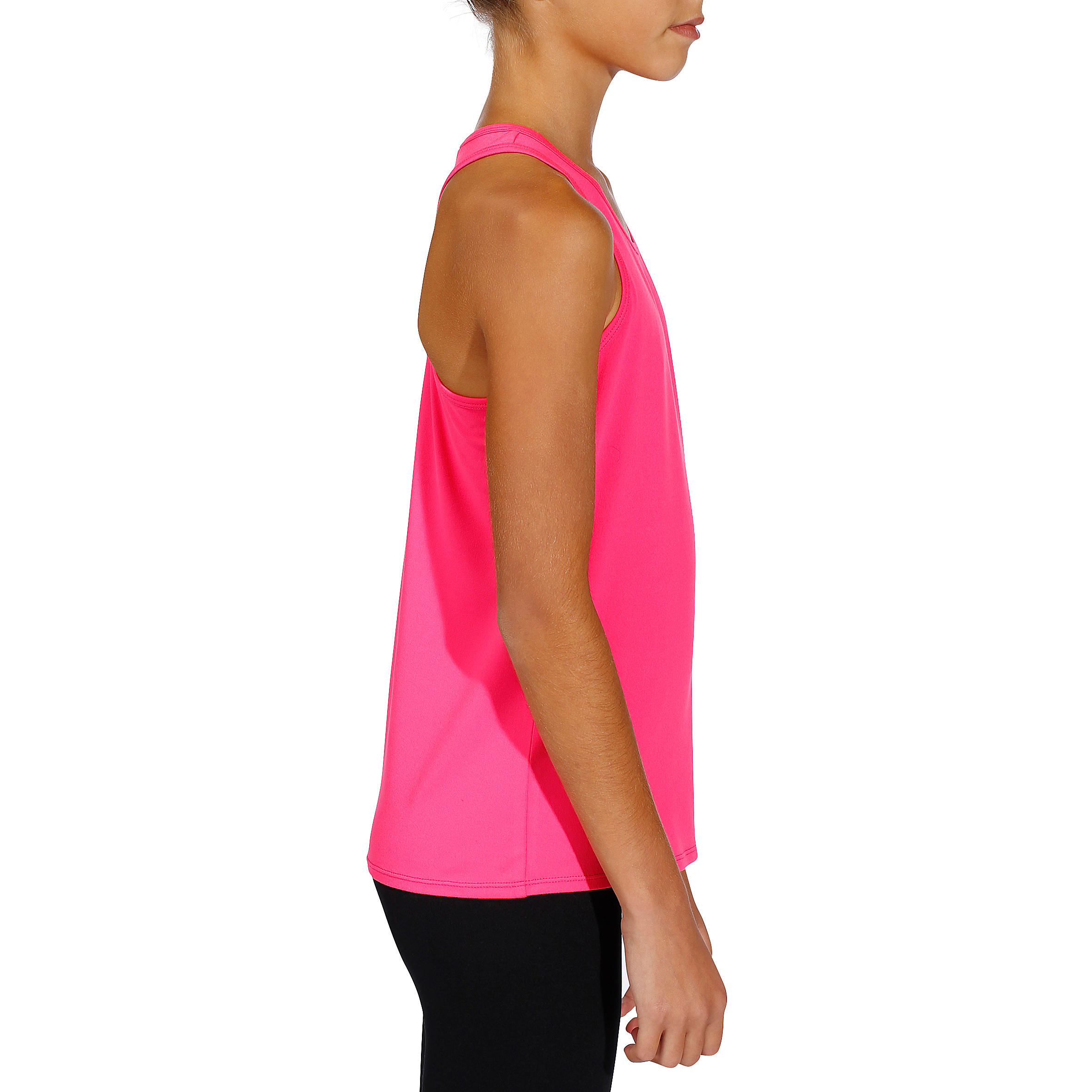 Energy Gym Girls' Tank Top - Pink 3/16