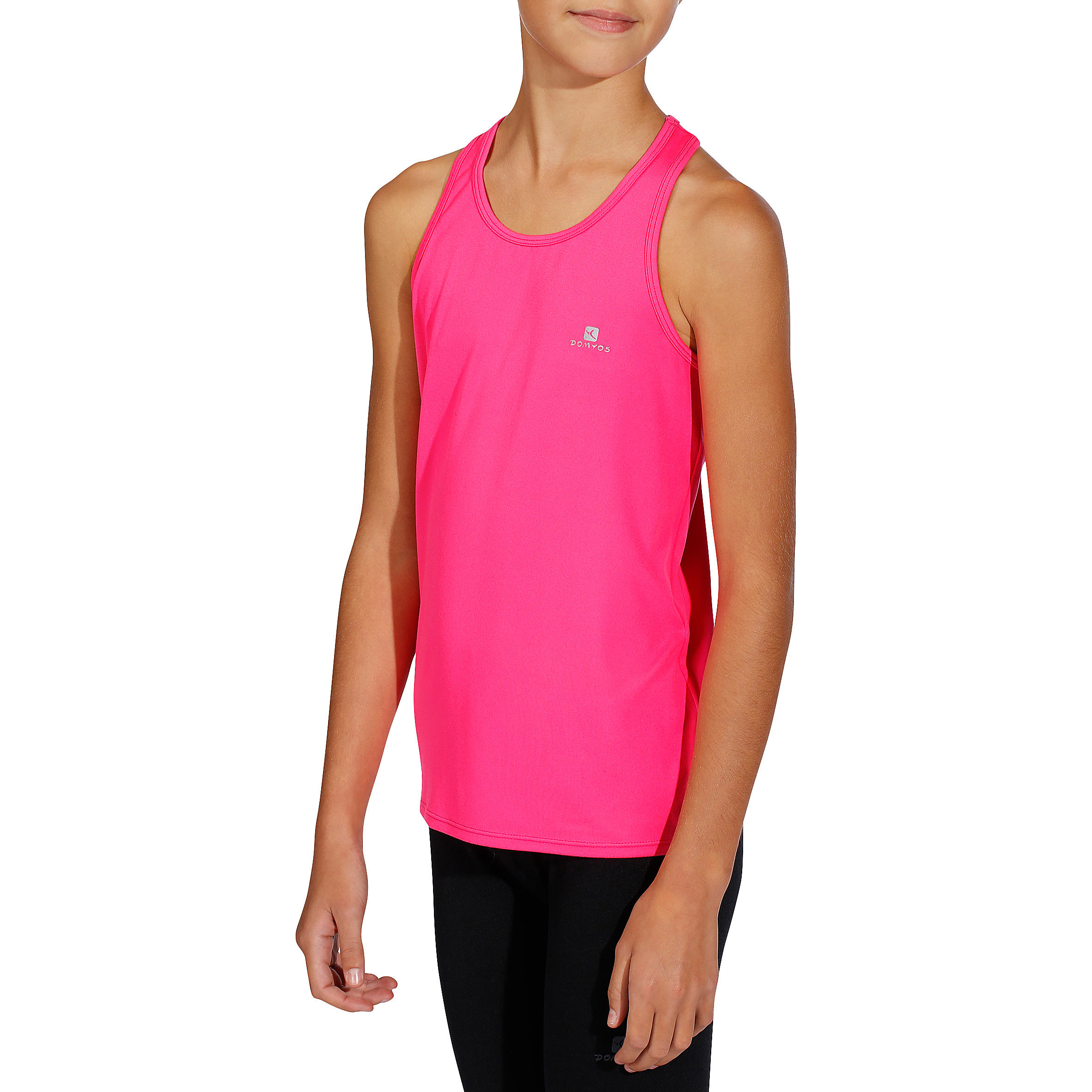 Energy Gym Girls' Tank Top - Pink 5/16