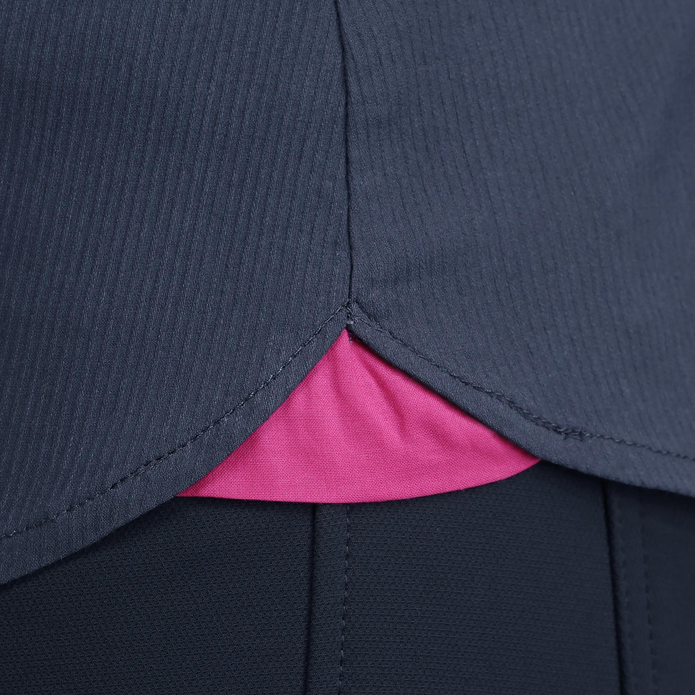 Performer Women's Horse Riding Shirt - Grey/Pink 12/23