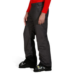 PANTALON DE SKI DE PISTE HOMME 100 GRIS