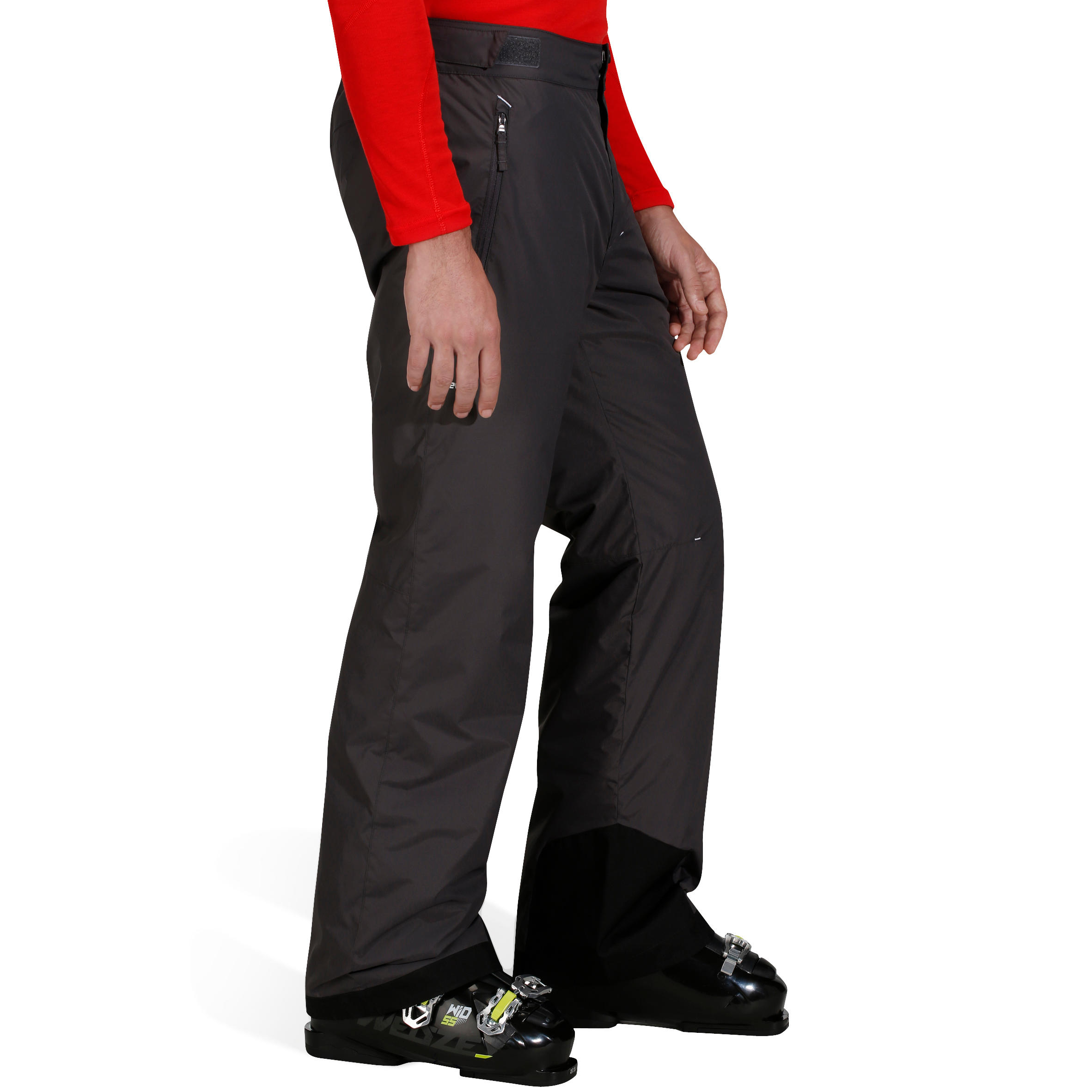 PANTALON DE SKI DE PISTE HOMME 100 GRIS Decathlon