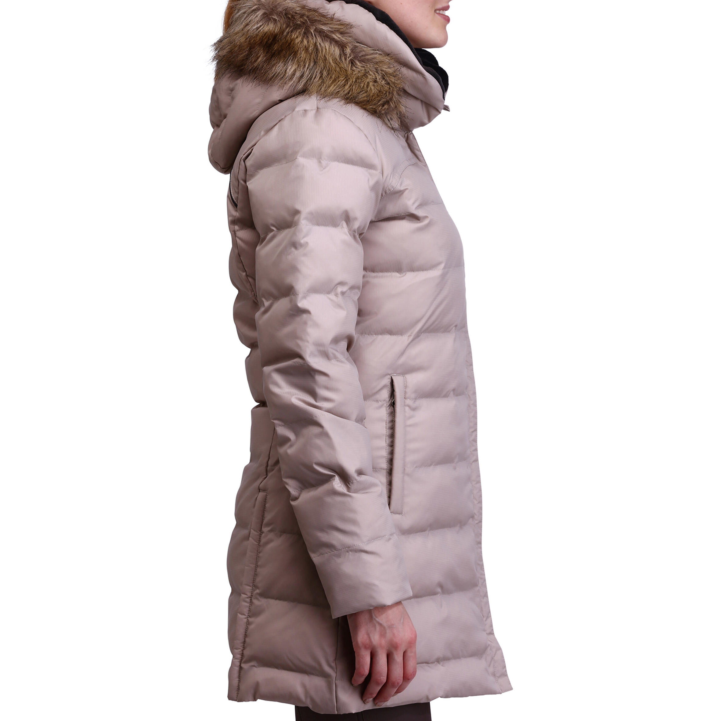Piumino equitazione PADDOCK donna beige 3/25