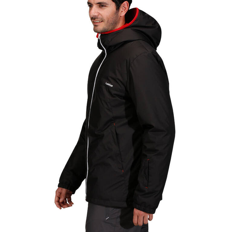 Men's Ski Jacket Black Decathlon