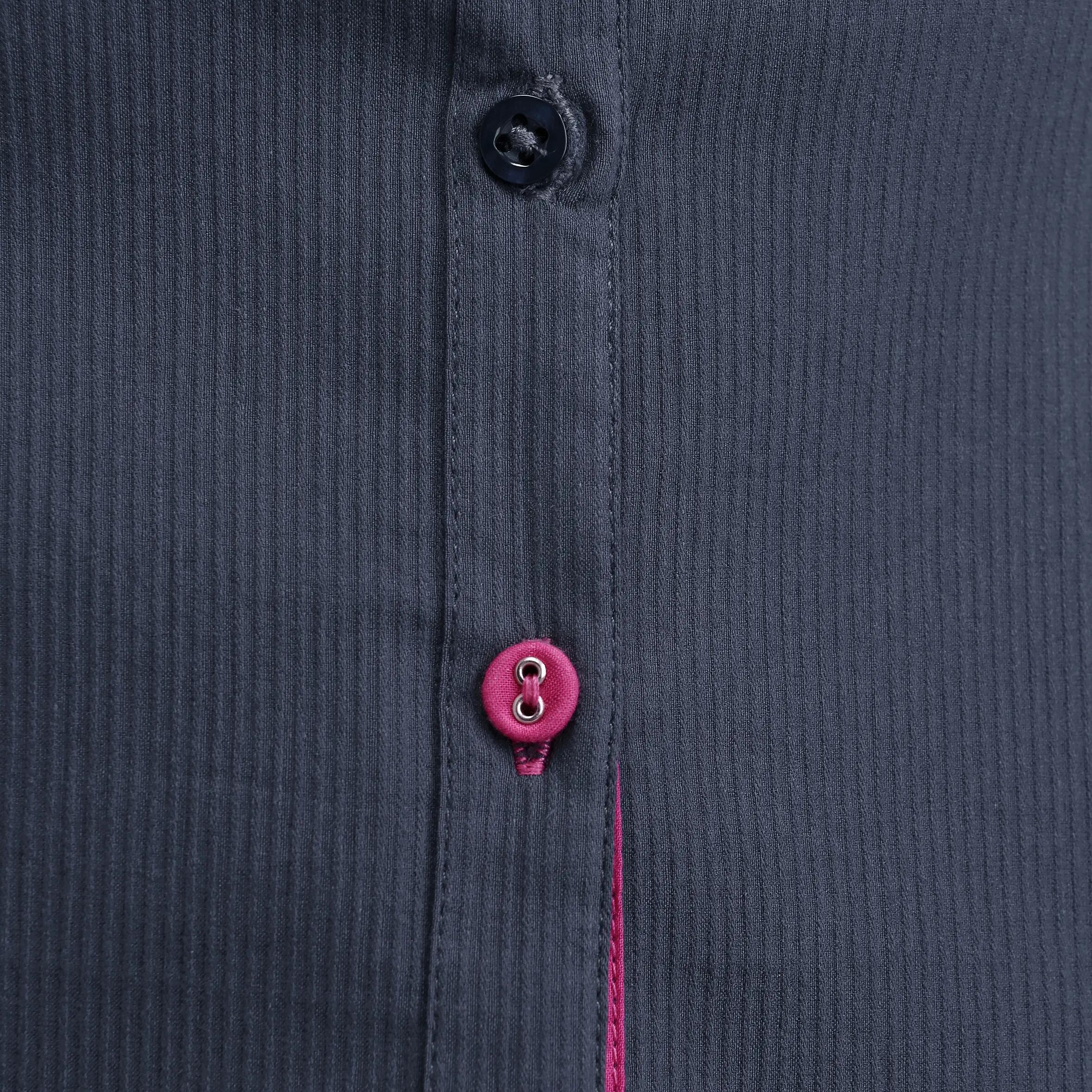 Performer Women's Horse Riding Shirt - Grey/Pink 13/23