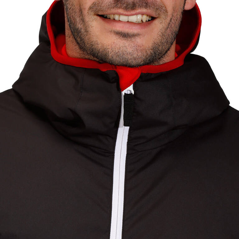 MEN'S SKI JACKET 100 BLACK Decathlon