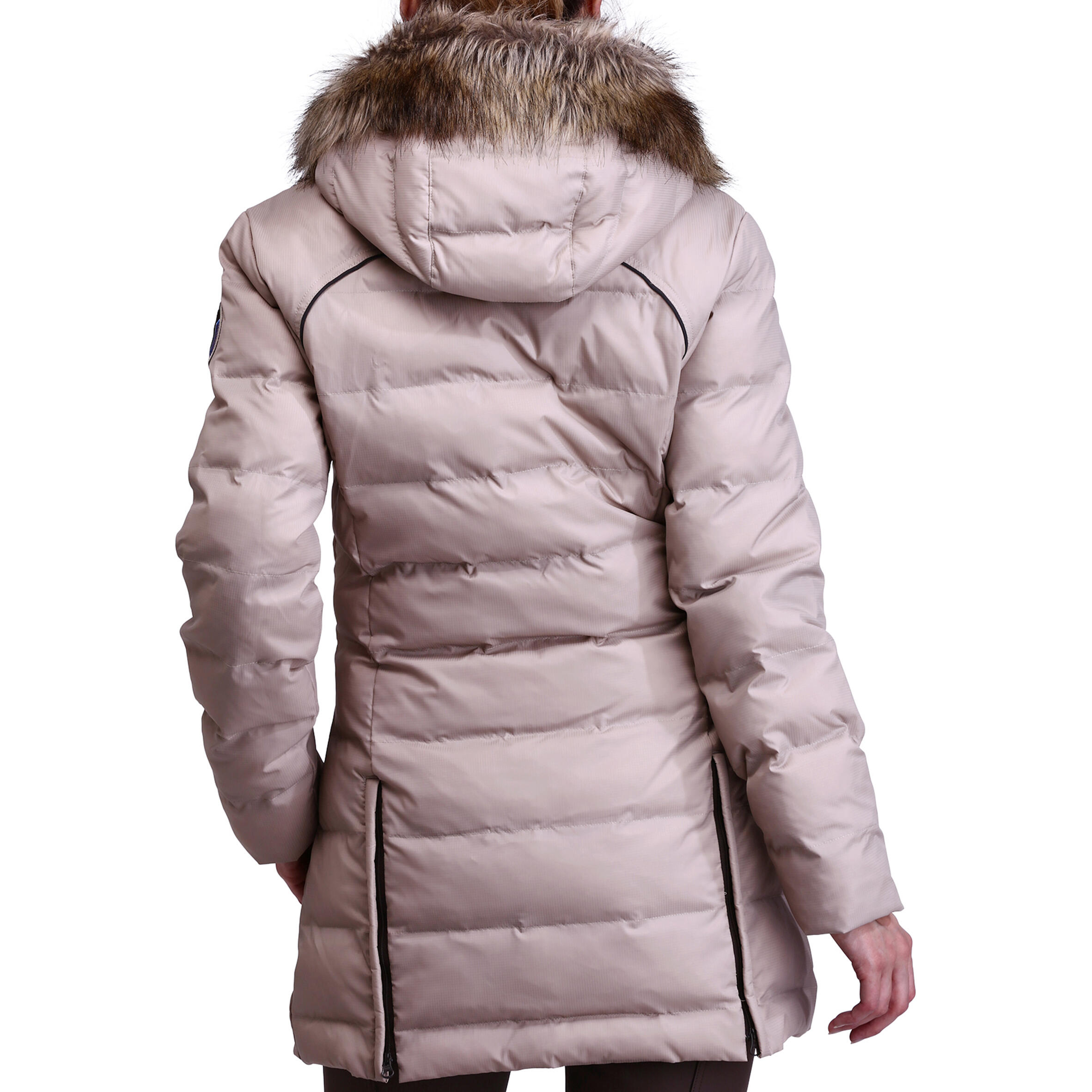 Piumino equitazione PADDOCK donna beige 5/25