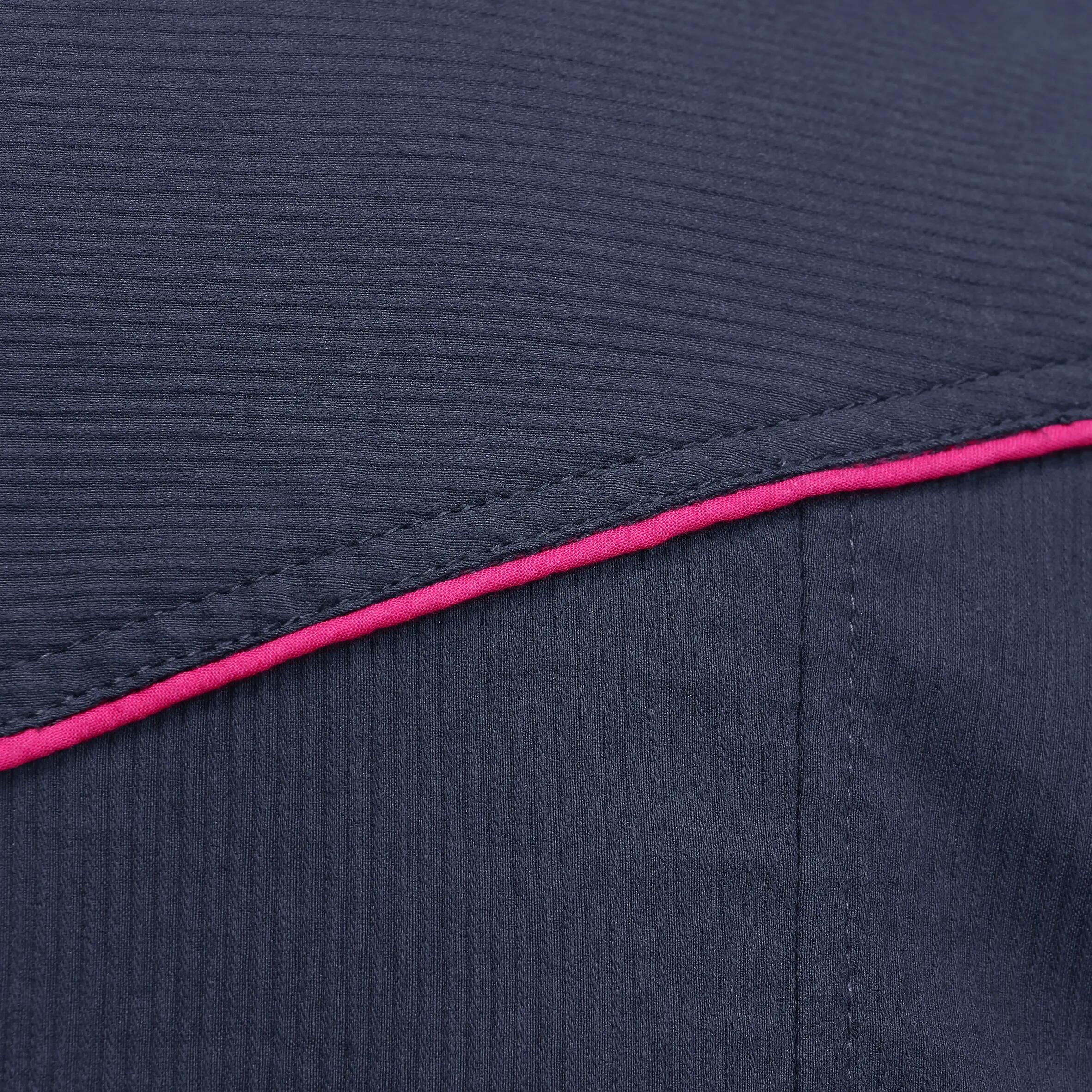 Performer Women's Horse Riding Shirt - Grey/Pink 11/23