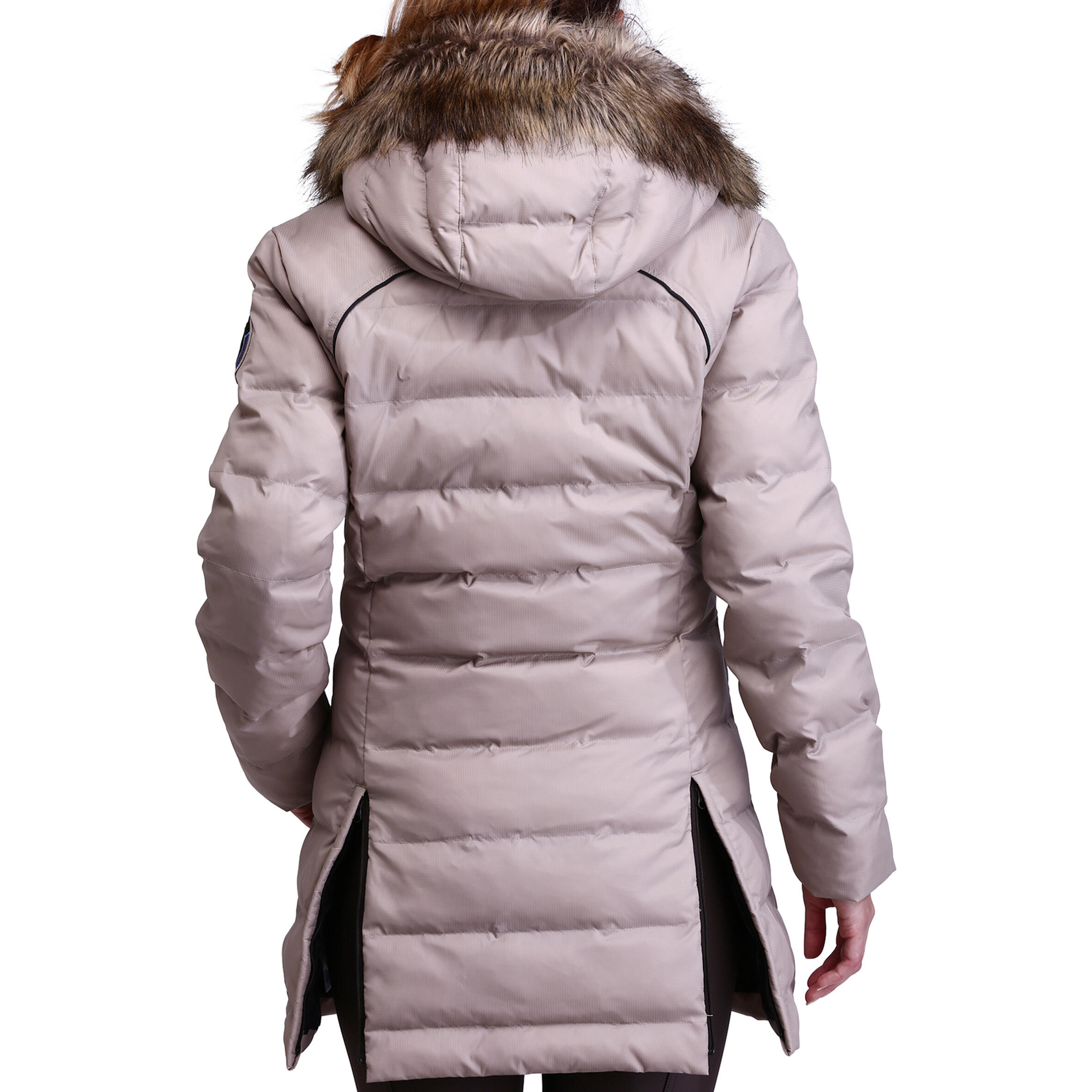 Piumino equitazione PADDOCK donna beige 6/25