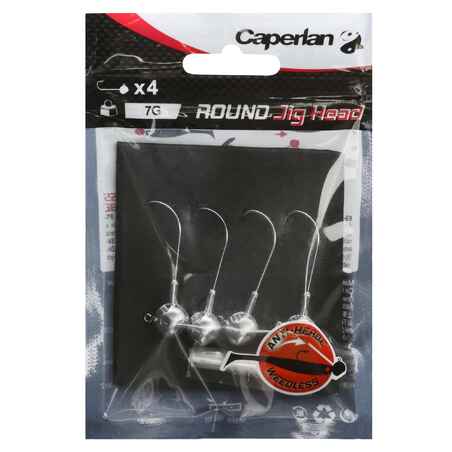 Round jig head for fishing with soft lures ROUND JIG HEAD x 4 7 g