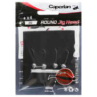 Round jig head for fishing with soft lures ROUND JIG HEAD x 4 2 g