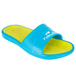 SANDALES NATATION GARÇON METASLAP SSU 500 BLEU VERT
