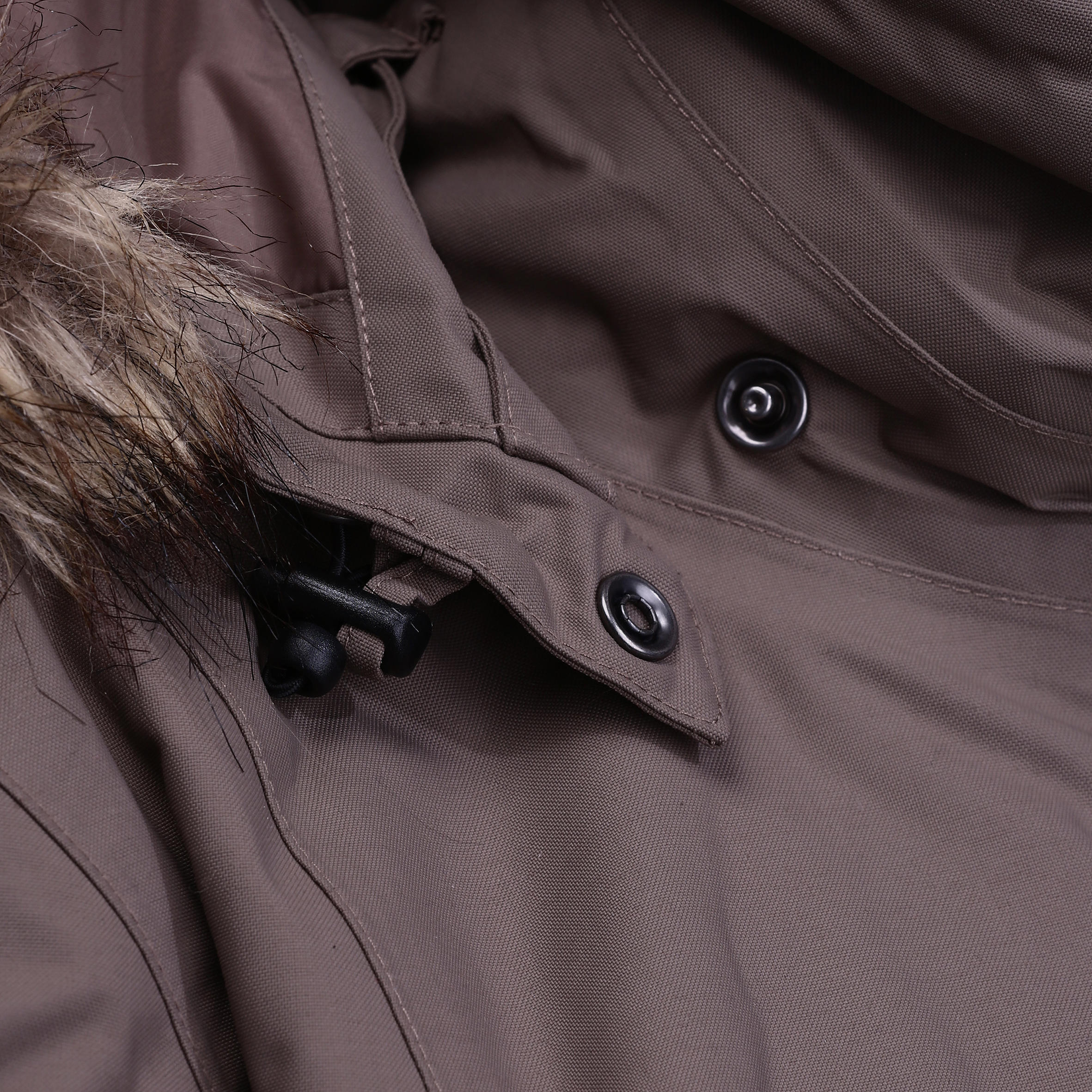 Paddock Women's Warm Horse Riding Parka - Brown 7/24