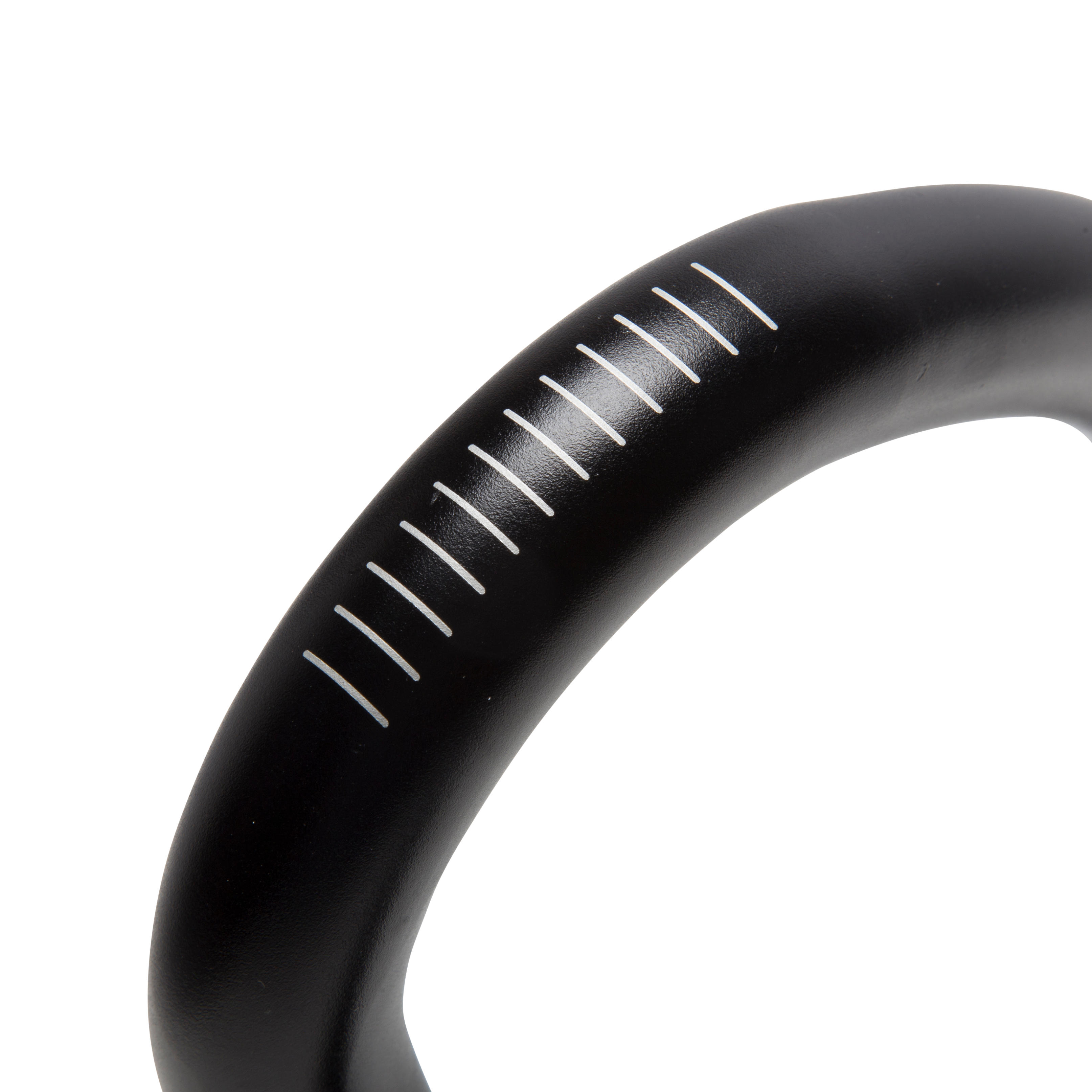 Manopole Bici Ergoniche Velo Maniglie Manubrio In Gomma E Schiuma – 131mm – Nere Con Tappi